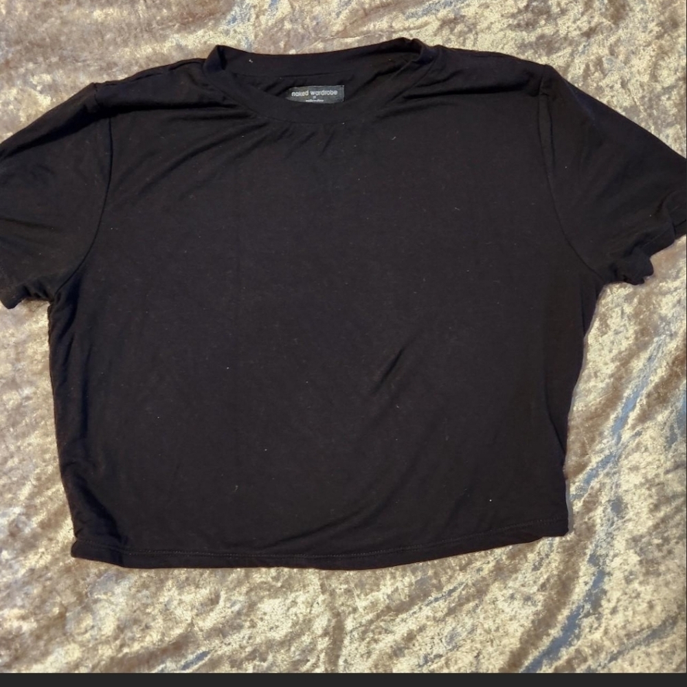 Naked Wardrobe Black Tee